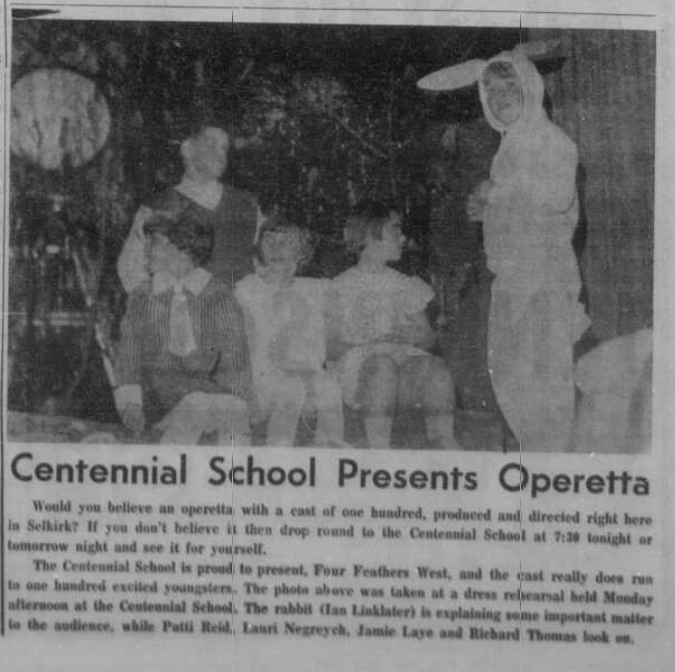Centennial School Operetta