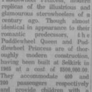 Centennial School Students Go on a Cruise, 1970, Selkirk Enterprise Centennial School Students Go on a Cruise