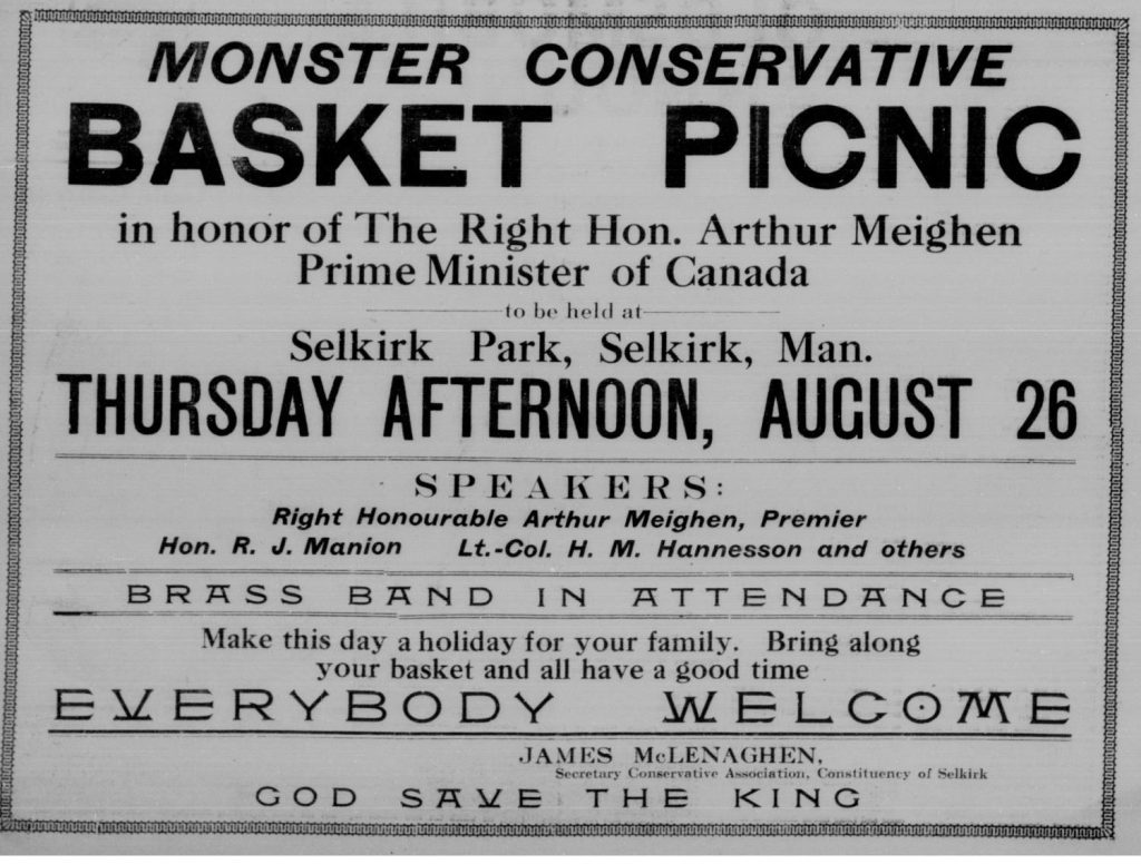 Monster conservative Basket Picnic