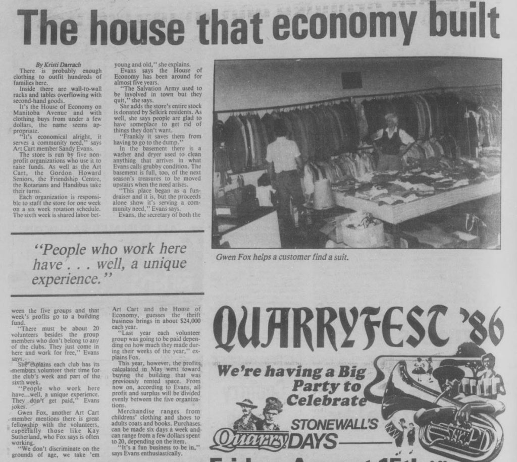 The House that Economy Built