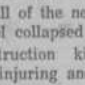 Wall Collapses at Centennial School, 1968, Selkirk Enterprise Wall Collapses at Centennial School