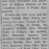 Blair Gunter Obituary
