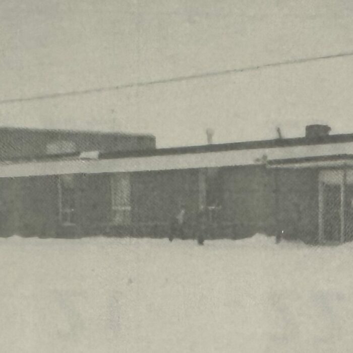 Black and white image of Ruth Hooker School