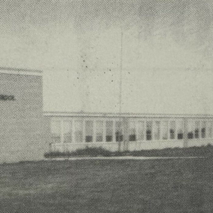Robert Smith School, 1959, Date Unknown, Lord Selkirk School Division No. 11 25th Anniversary Calendar Black and white image of the front of Robert Smith School