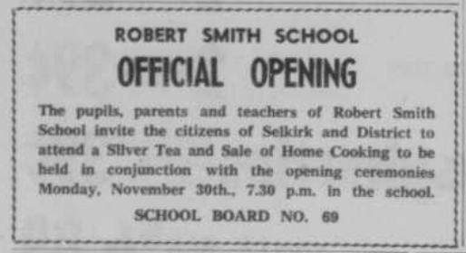 Robert Smith School Official Opening