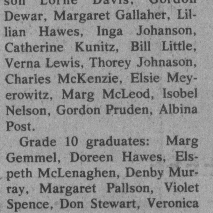 40 Years Ago, October 10, 1935, 1975, Selkirk Enterprise 40 Years Ago, October 10, 1935