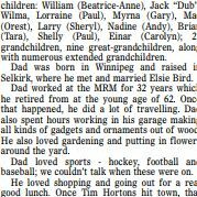 John V. Sinclair Obituary, 2012, Winnipeg Free Press John V. Sinclair Obituary