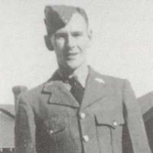 Stefan Stephanson Photo, 1941-1944, University of Manitoba, Elizabeth Dafoe Library, WWII Veterans of Icelandic Descent Collection A black and white image of a young man in military uniform. He looking at the camera