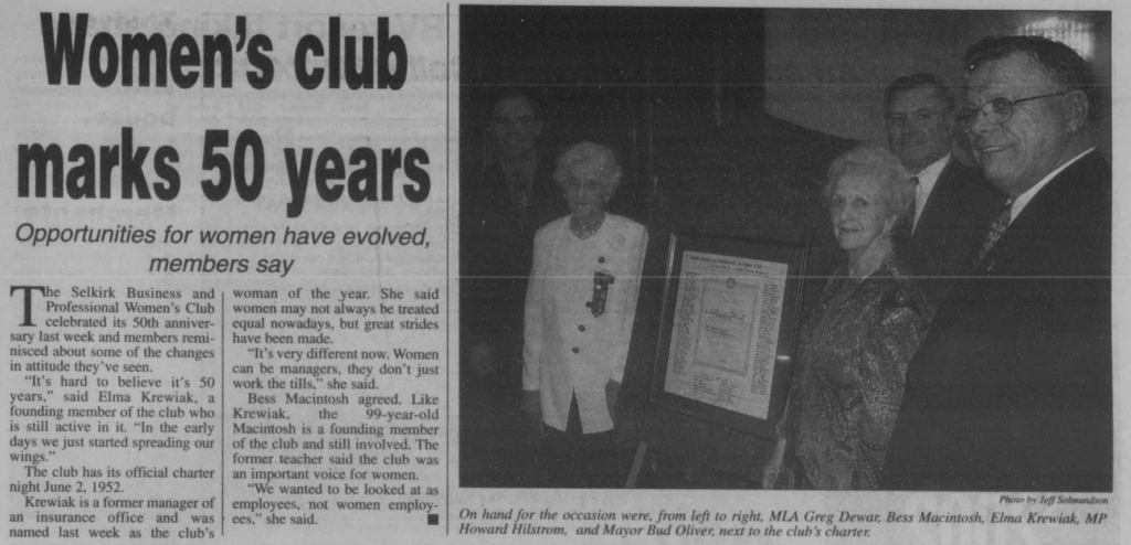 Women's Club Marks 50 Years