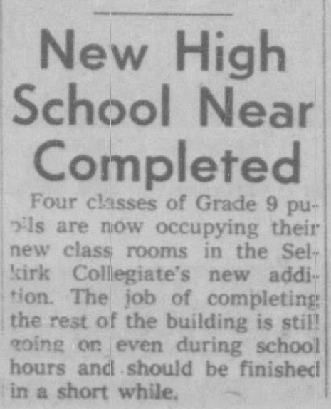 New High School Near Completed