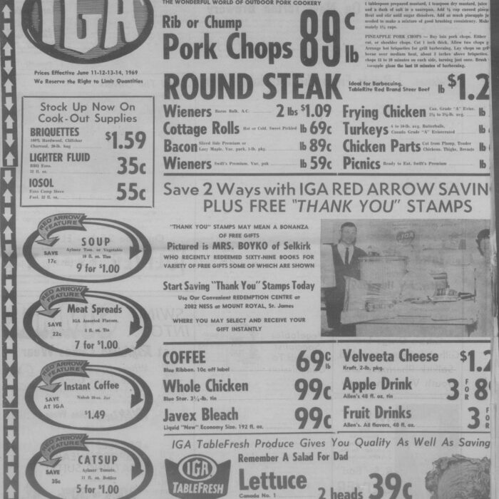 Sarbit's IGA Flyer