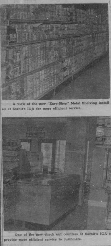 Black and white photo of Sarbit's interior