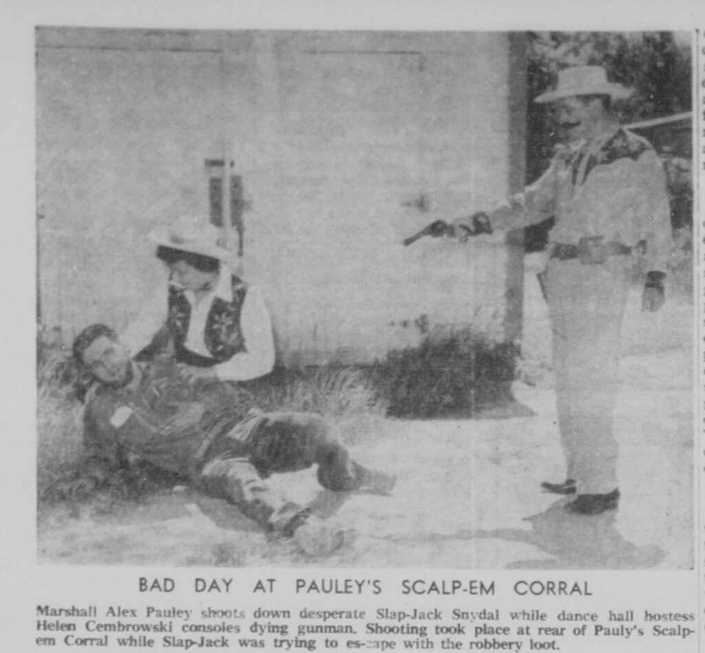 Alex Pauley's Scalp-em Coral for Western Days