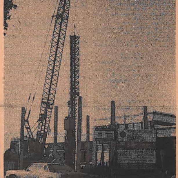 Construction Underway, 1983, Selkirk Enterprise Construction Underway