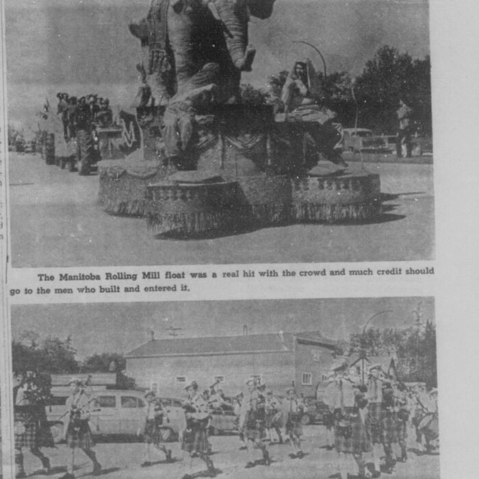 The Parade Always Brought out Impressive Floats, 1967, Selkirk Enterprise The Parade Always Brought out Impressive Floats