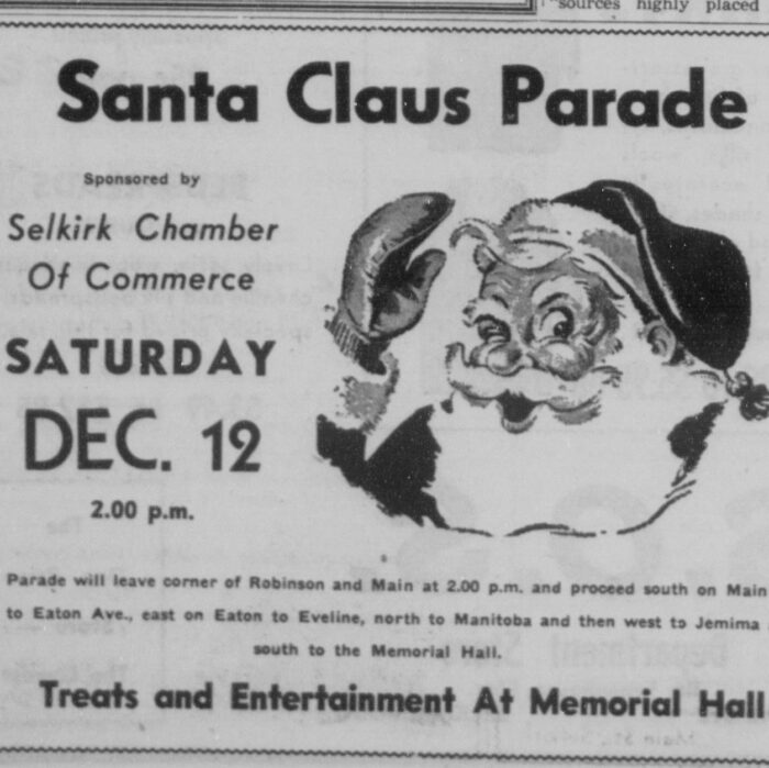 Time for Santa, 1953, Selkirk Enterprise Time for Santa