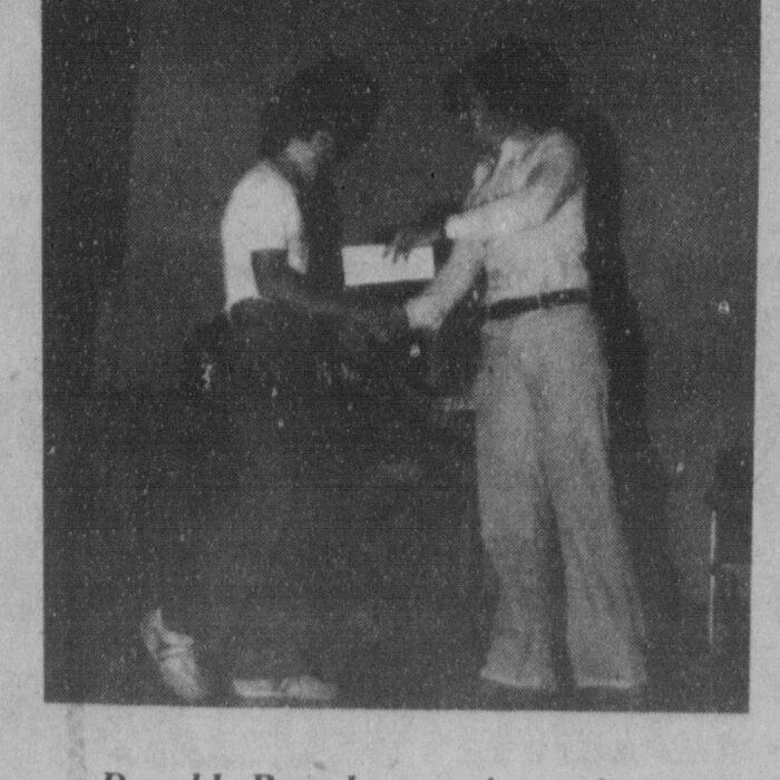 Sam Epstein Bursary Recipient, 1977, Selkirk Enterprise Sam Epstein Bursary Recipient